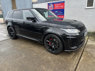 Used Land Rover Range Rover Sport SVR 575 HP (422 kW) 2019 Black SUV