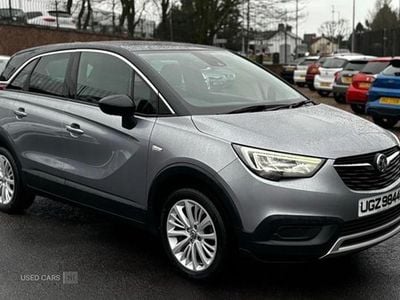 Used Vauxhall Crossland X SRi 110 HP (80 kW) 2020 Grey SUV