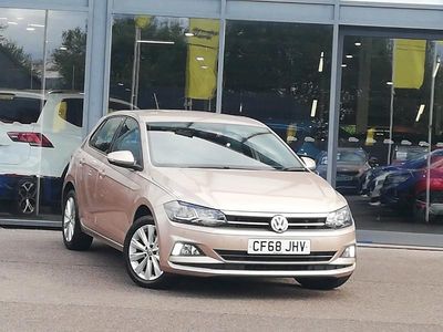 Beige Used 2019 VW Polo SEL Hatchback | £12,998 (Fair price)