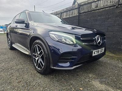 Blue Used 2019 Mercedes GLC250 AMG Estate | £19,500 (Fair price)