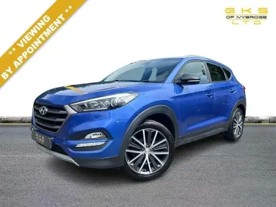 Used Hyundai Tucson GO! 177 HP (130 kW) 2018 Blue SUV