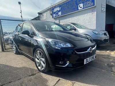 Used Vauxhall Corsa SRi 90 HP (66 kW) 2017 Black Hatchback