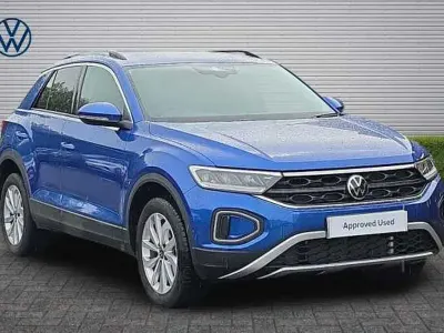 New VW T-Roc Match 150 HP (110 kW) 2026 Ravenna blue metallic SUV