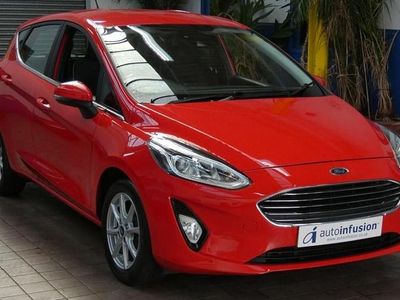 Used Ford Fiesta Zetec 100 HP (73 kW) 2018 Red Hatchback