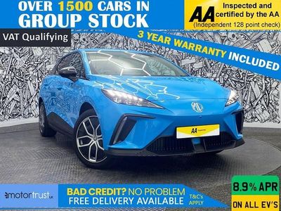 Used MG MG4 EV Trophy 63 kW (87 HP) 2023 Blue Hatchback