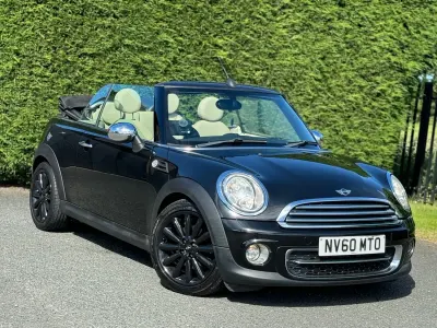 Used Mini Cooper D Cabriolet 2010 Black Cabriolet