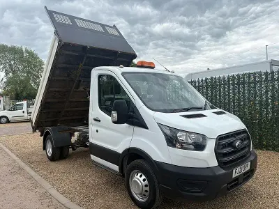 Usado Ford Transit 130 HP (95 kW) 2021 Branco Cabrios