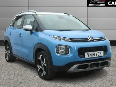 Begagnad Citroën C3 Aircross Flair 130 HK (95 kW) 2019 Blå SUV