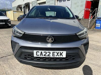 Used Vauxhall Crossland Design Edition 108 HP (79 kW) 2022 Grey SUV