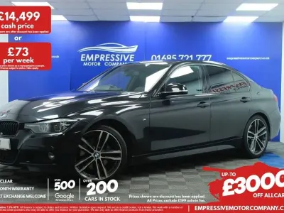Usado BMW 320 M Sport 184 CV (135 kW) 2018 Negro Berlina