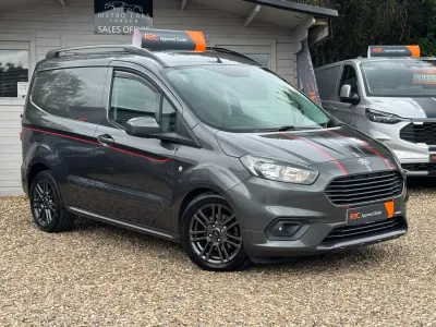 Begagnad Ford Transit Sport 100 HK (73 kW) 2018 Grå Van
