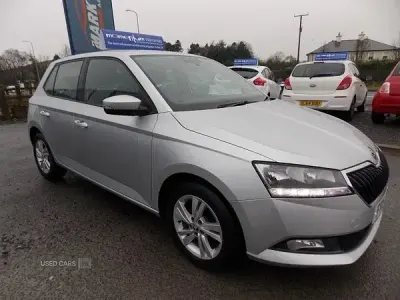 Used Skoda Fabia SE 60 HP (44 kW) 2019 Silver Hatchback