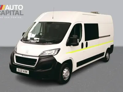 Used Peugeot Boxer 140 HP (102 kW) 2021 White Van