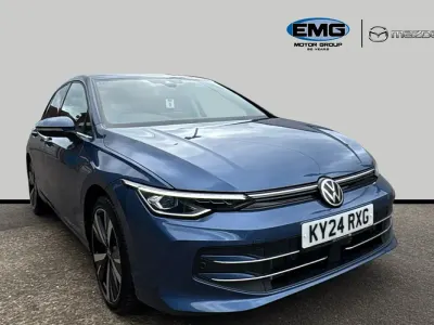 Used VW Golf VIII Style 150 HP (110 kW) 2024 Blue Hatchback