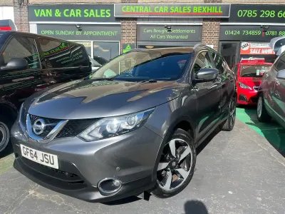 Used Nissan Qashqai N-TEC 110 HP (80 kW) 2014 Grey SUV