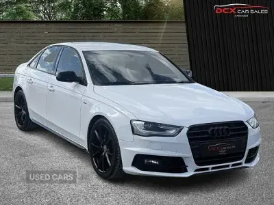 Used Audi A4 Black Edition 190 HP (139 kW) 2015 White Sedan