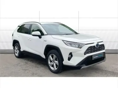 Used Toyota RAV4 Hybrid Design 218 HP (160 kW) 2019 White SUV