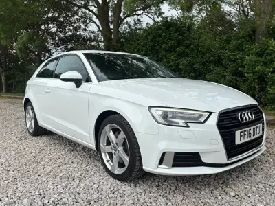 Used Audi A3 Sport 190 HP (139 kW) 2016 White Hatchback