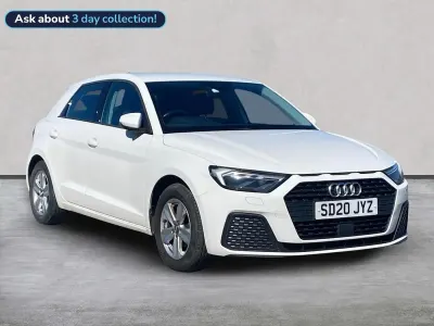 Begagnad Audi A1 Sportback Premium 95 HK (69 kW) 2020 Vit Halvkombi