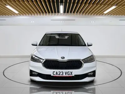 Used Skoda Fabia Comfort 95 HP (69 kW) 2023 White Hatchback
