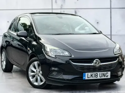 Used Vauxhall Corsa 2018 Black Hatchback