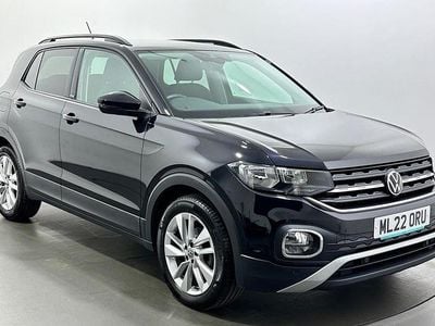 Used VW T-Cross Active 110 HP (80 kW) 2021 Black SUV