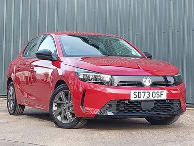 Used Vauxhall Corsa Design Edition 100 HP (73 kW) 2023 Red Hatchback