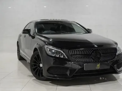 Used Mercedes CLS220 AMG Line Premium 174 HP (127 kW) 2016 Black Coupe