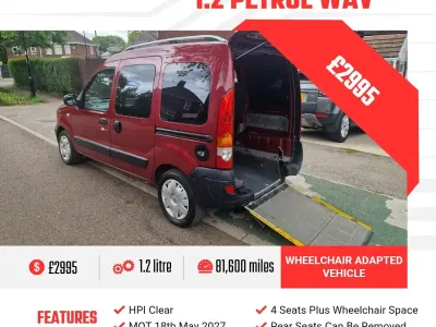 Used Renault Kangoo Authentique 2007 Red MPV
