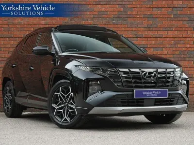Używany Hyundai Tucson N Line 150 KM (110 kW) 2021 Czarny SUV