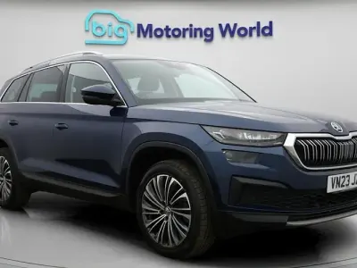 Used Skoda Kodiaq SE L Executive 150 HP (110 kW) 2023 Blue SUV