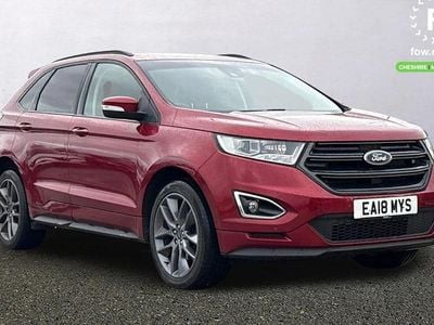 Red Used 2017 Ford Edge Sport SUV | £14,699 (Fair price)