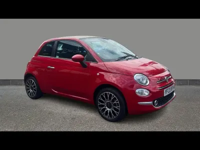 Used Fiat 500 2023 Red Cabriolet