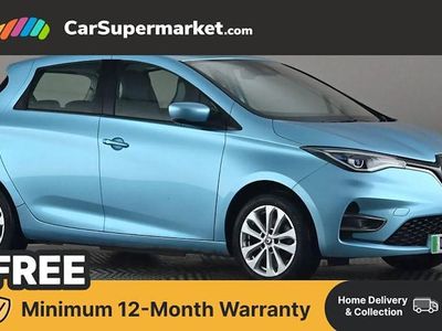 Used Renault Zoe Iconic 80 kW (109 HP) 2021 Blue Hatchback