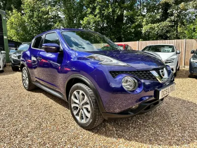 Used Nissan Juke Tekna 110 HP (80 kW) 2016 Blue SUV
