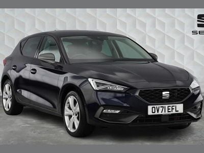 Used Seat Leon FR 204 HP (150 kW) 2021 Blue Hatchback