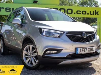 Used Vauxhall Mokka X Active 115 HP (84 kW) 2017 Silver SUV