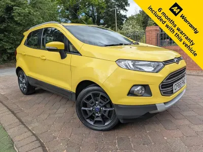 Second-hand Ford Ecosport Titanium 95 CP (69 kW) 2015 Galben SUV