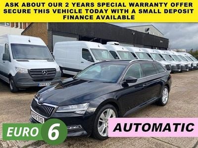 Used Skoda Superb SE L 150 HP (110 kW) 2022 Black Estate