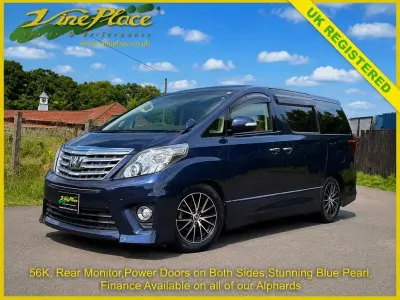Used Toyota Alphard 2013 Blue MPV