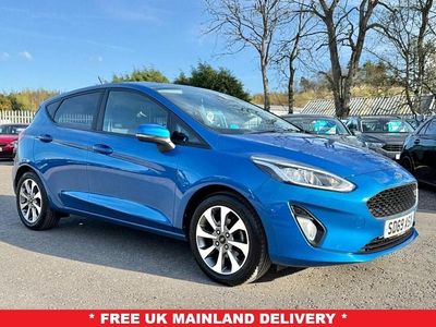 Usado Ford Fiesta Trend 85 HP (62 kW) 2019 Azul Citadino