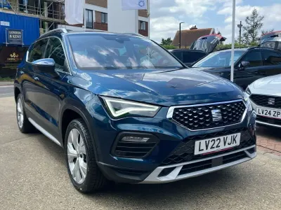 Used Seat Ateca Xperience 150 HP (110 kW) 2022 Blue SUV