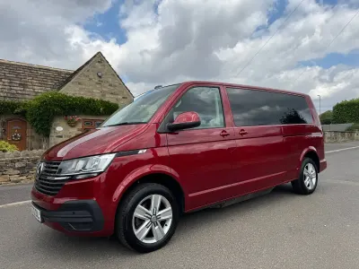 Used VW T6.1 SE 150 HP (110 kW) 2020 Red Van