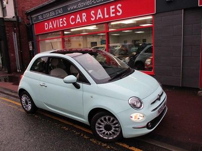 Used Fiat 500 Lounge 69 HP (50 kW) 2016 Green Hatchback