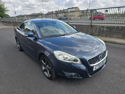 Used Volvo C70 SE Lux 230 HP (169 kW) 2010 Blue Cabriolet