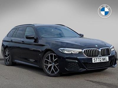 Black Used 2022 BMW 520 M Sport Estate | £31,843 (Expensive)
