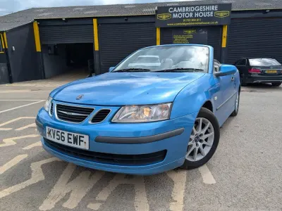 Używany Saab 9-3 Cabriolet Linear 2006 Niebieski Kabriolet