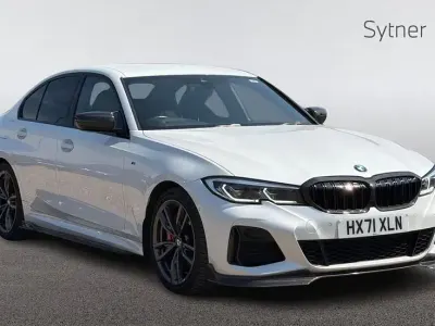 Used BMW M340 M Sport 369 HP (271 kW) 2021 White Sedan