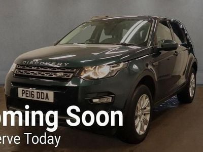 Green Used 2016 Land Rover Discovery Sport SE SUV | £9,990 (Fair price)