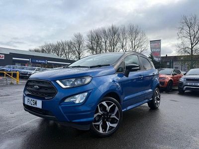 Used Ford Ecosport ST-Line 125 HP (91 kW) 2018 Blue SUV